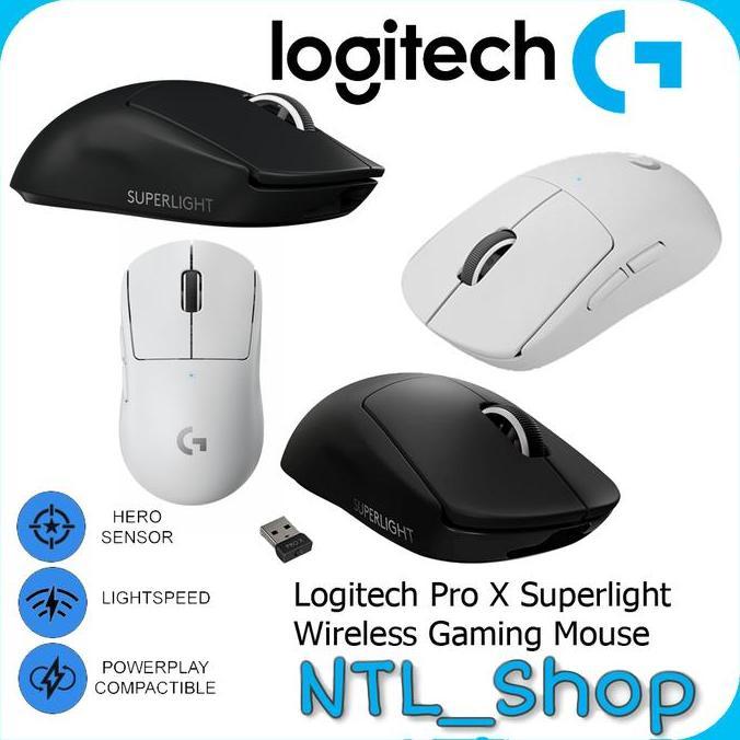 HARGA DISC - Logitech G PRO X Superlight Wireless 25,600DPI- Logitech G Pro X