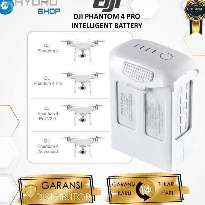 HARGA DISC - DJI PHANTOM 4 PRO INTELLIGENT BATTERY / Baterai DJI PHANTOM 4 PRO / DJI PHANTOM 4 PRO B