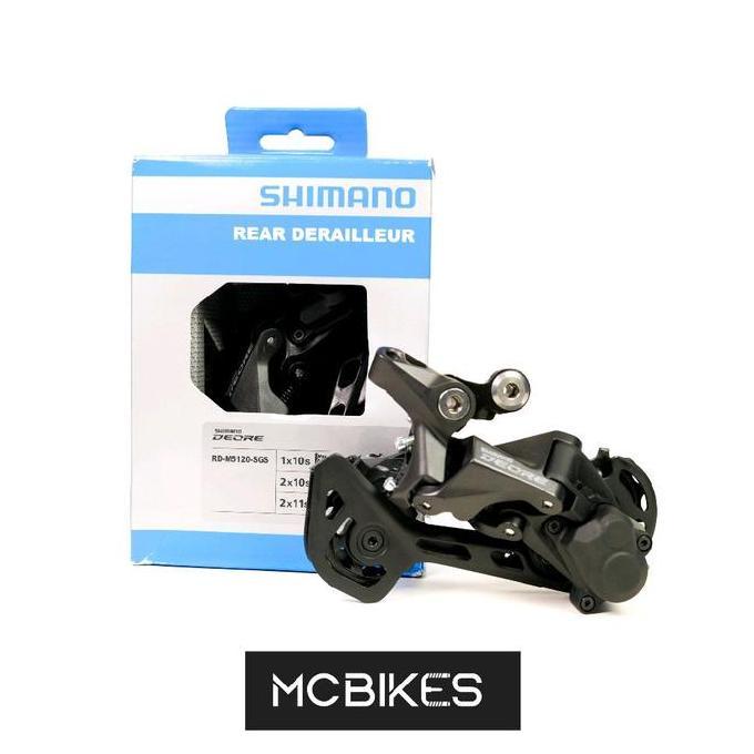 SHIMANO DEORE RD-M5120-SGS 10/11 SPEED - REAR DERAILLEUR SEPEDA MTB BARU