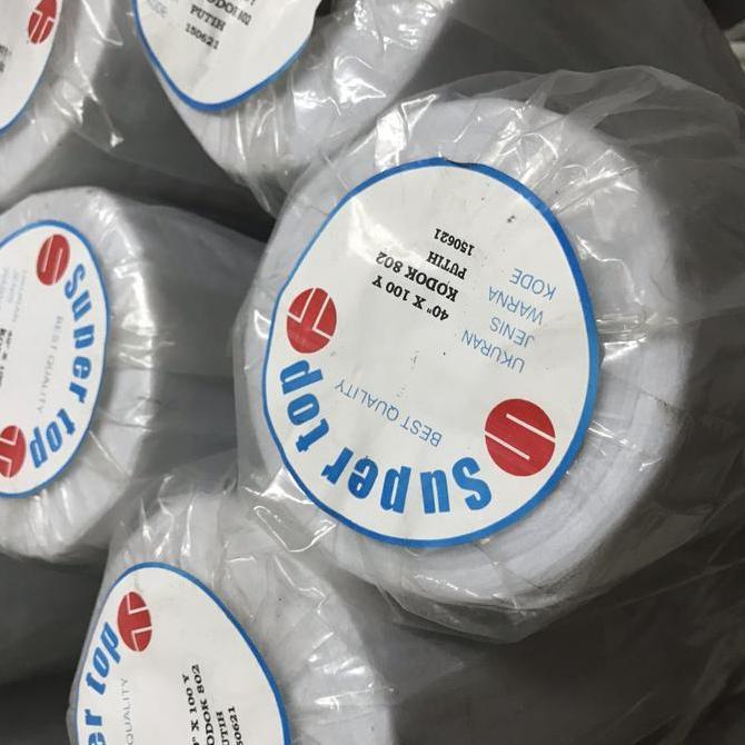 Nahen- Vislin Fislin / Interlining / Kain Keras Kapas Telor Kodok Roll An