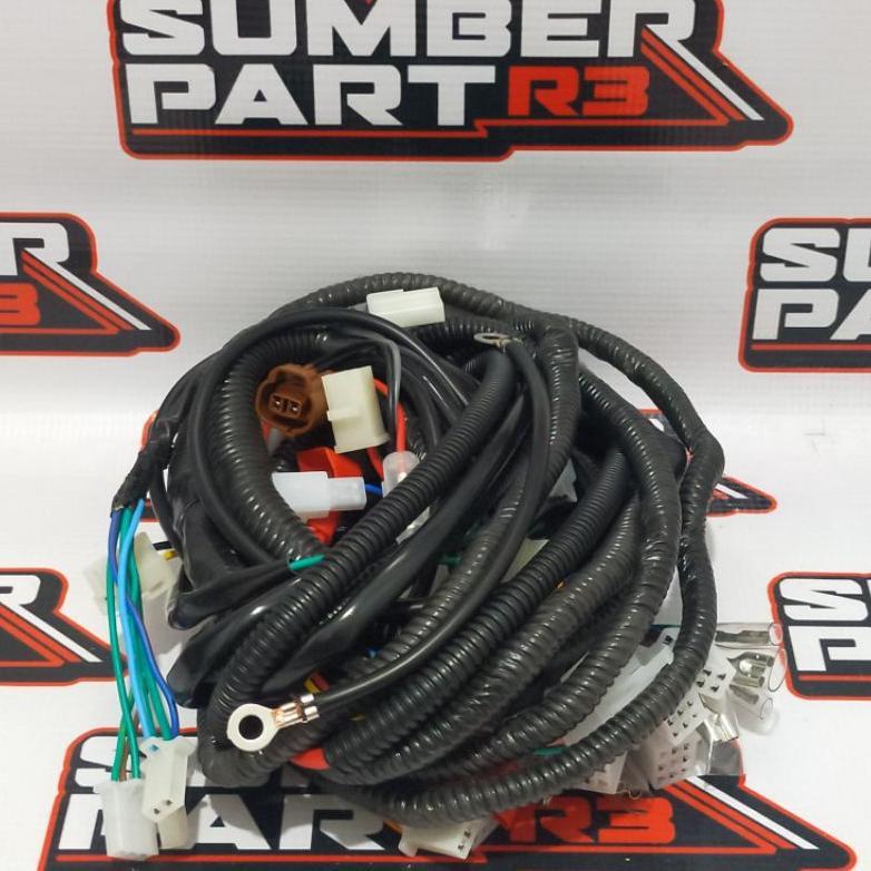 kabel body viar 150cc harness wire DC - sparepart motor roda tiga - viar kaisar htm nozomi jialing