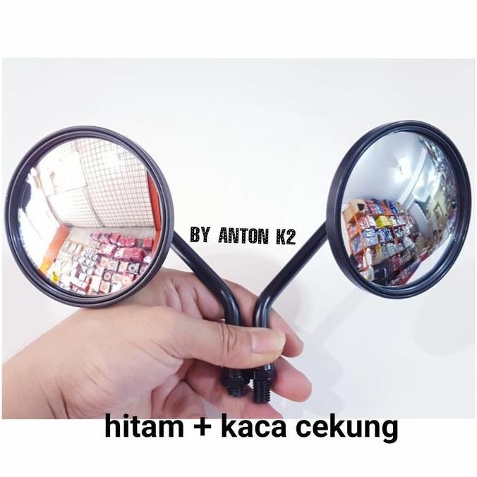 DF133 - KACA SPION BULAT VARIASI MOTOR SUPRA/SUPRA X 125/SUPRA FI/SUPRA FIT DL