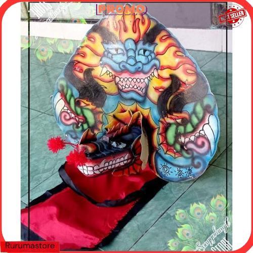 Barongan Kayu Devil Anak Super Hemat