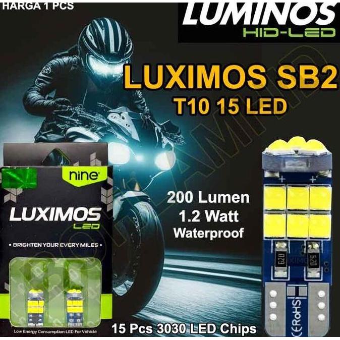 LED Senja Motor Vario 110 Techno T10 Lampu LUXIMOS SB2