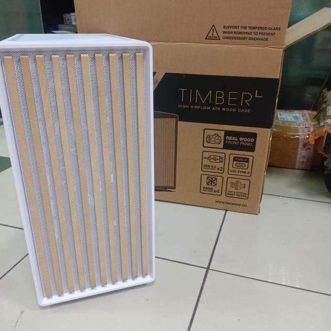 Casing PC Tecware TIMBER-L Case PC ATX Free 4Fan