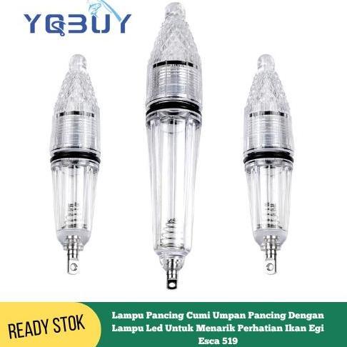 LAMPU PANCING CUMI SMALL UMPAN PANCING DENGAN LAMPU LED UNTUK MENARIK PERHATIAN IKAN EGI ESCA 519 FD