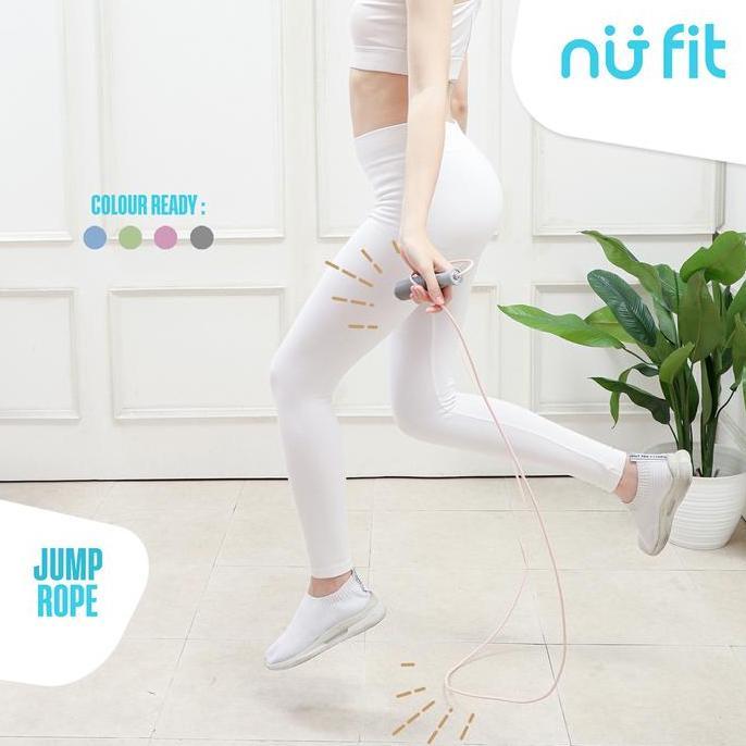 NU - FIT  - Tali Skipping - Skipping Premium - Skipping jump - Lompat Tali  - Foam Jump Rope - Skipp