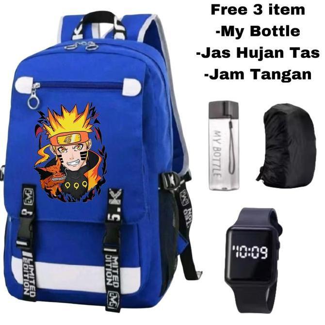 MISTER AMRI-Tas karakter Naruto-Tas Naruto TK-Tas Naruto SD-Tas sekolah anak Naruto-Tas ransel Narut