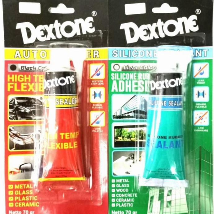 Lem Sealant Silent Lem Automotif Dextone Autosealer 70 Gr Clear Color Diskon