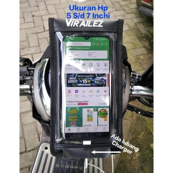 Knacks- Holder Motor Terproof Universal Tas Motor Kuat Anti Jambret