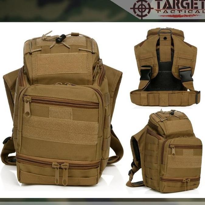 Tas Selempang Tactical 803 Silver Knight USA Import ORIGINAL - Krem