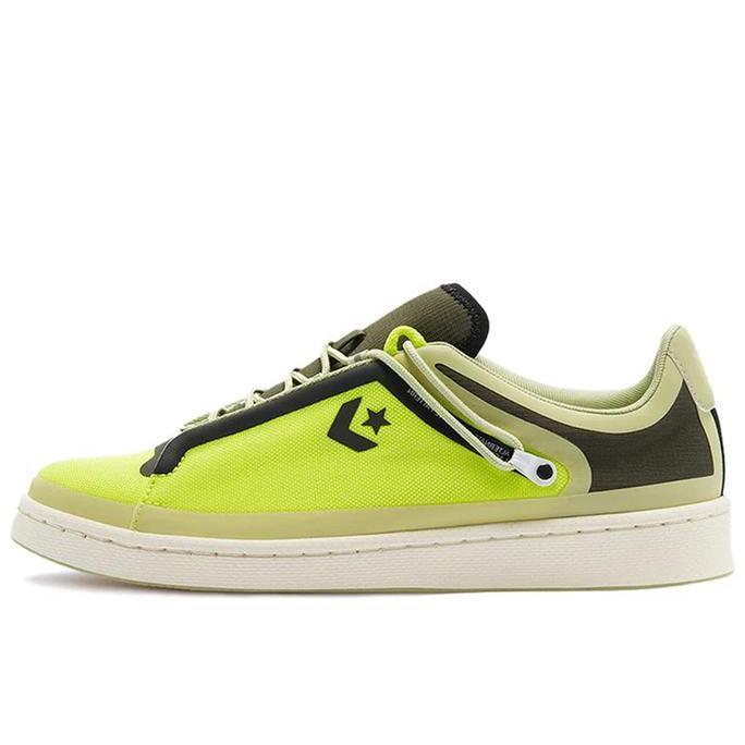 SEPATU SNEAKERS CONVERSE ORIGINAL SEAM TAPE PRO LEATHER LOW TOP LEMON