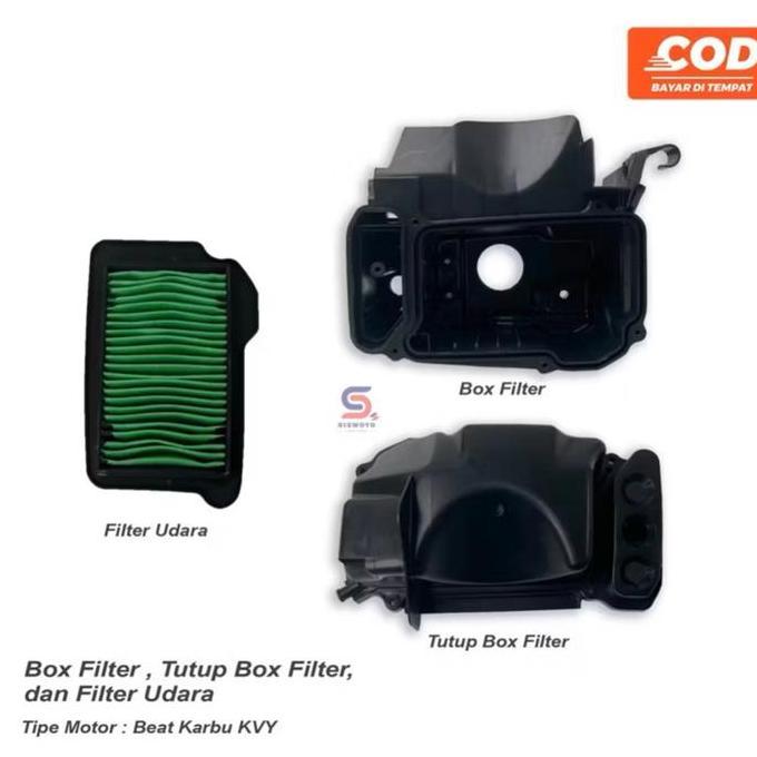 Tutup Box Filter Udara Motor Honda Beat 110 Kvy Beat Karbu Tutup Box Filter Udara Beat Karbu