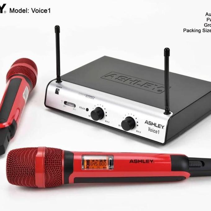 Ajuste- Mic Ashley Voice 1 / Voice1
