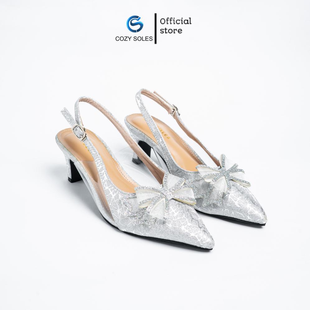 NEW ARRIVAL COZY SOLES - AURORA HEELS ZARA 5 CM SEPATU HAK PITA KUPU2 ELEGANT PESTA BLINK-BLINK