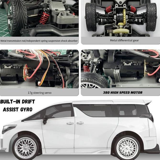 MN-68 RC CAR ALPHARD 1:16 / RC CAR DRIFT / MOBIL RC ALPHARD [terbaik]