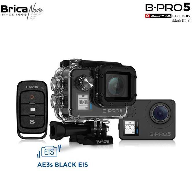 Brica BPro 5 AE3S / BPro 5 AE 3S 4K / BPro5 AE 3S - Black EIS [Garansi Resmi]