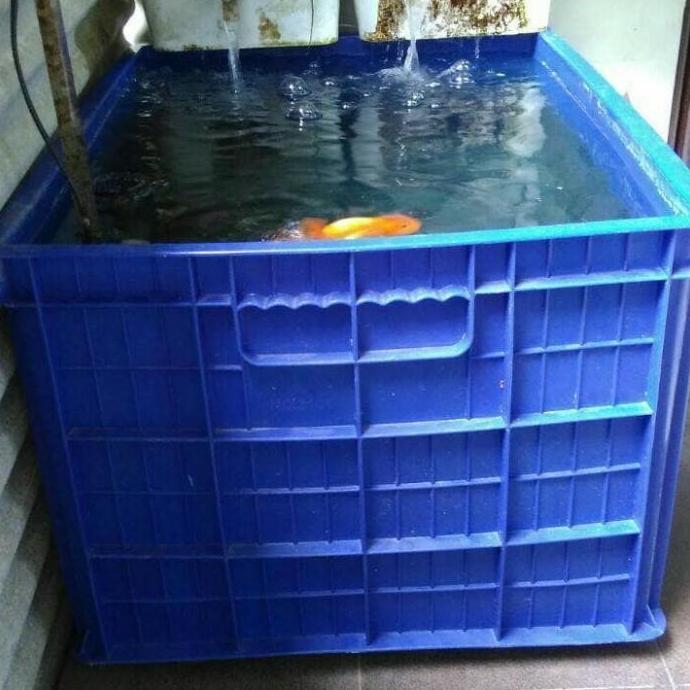 HANATA 3101 BOX CONTAINER 200 LITER / KERANJANG INDUSTRI / KOLAM IKAN
