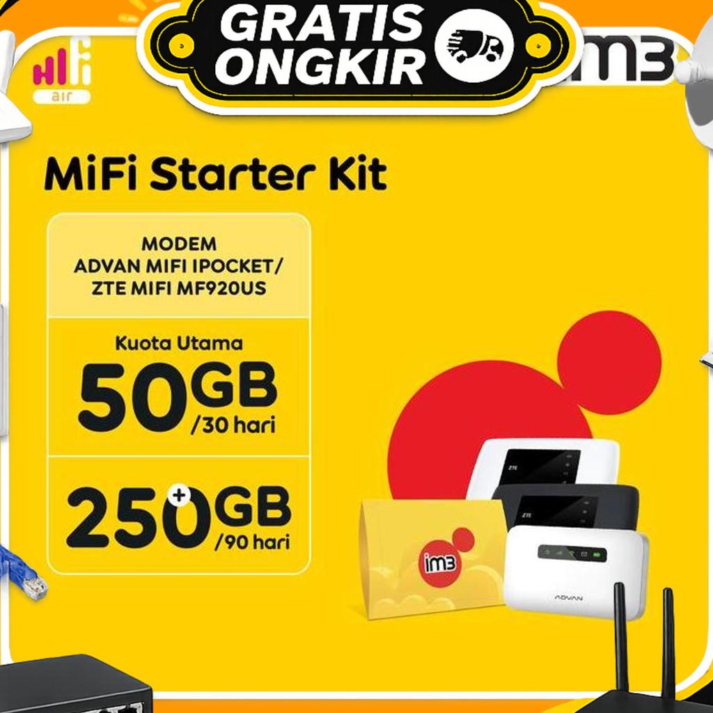 Indosat Mifi: Mobile Wifi + Sim Card Im3