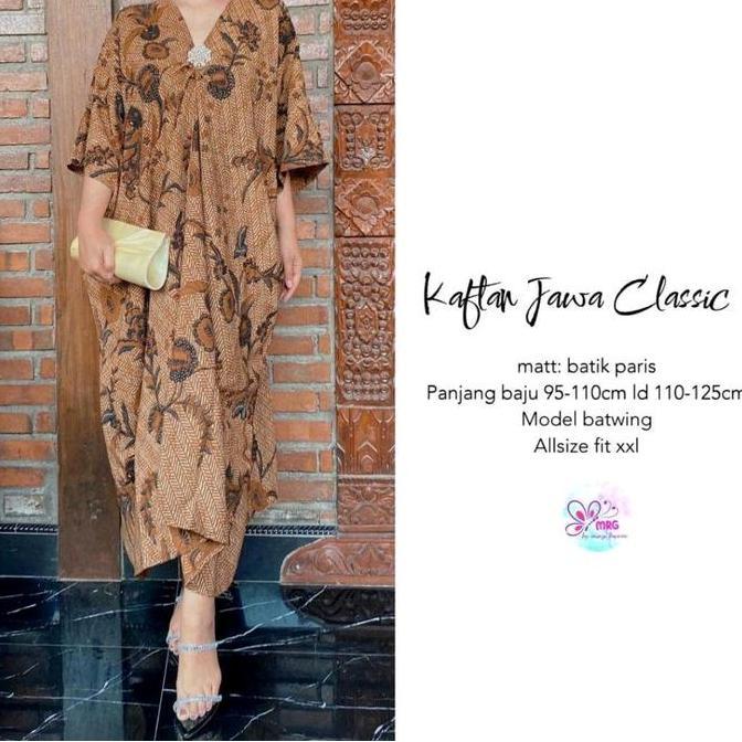 PREMIUM kaftan jawa classic #26 paris batik PREMIUM