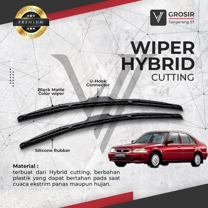 Wiper Honda City 1996-1999 Hybrid 2 Pcs