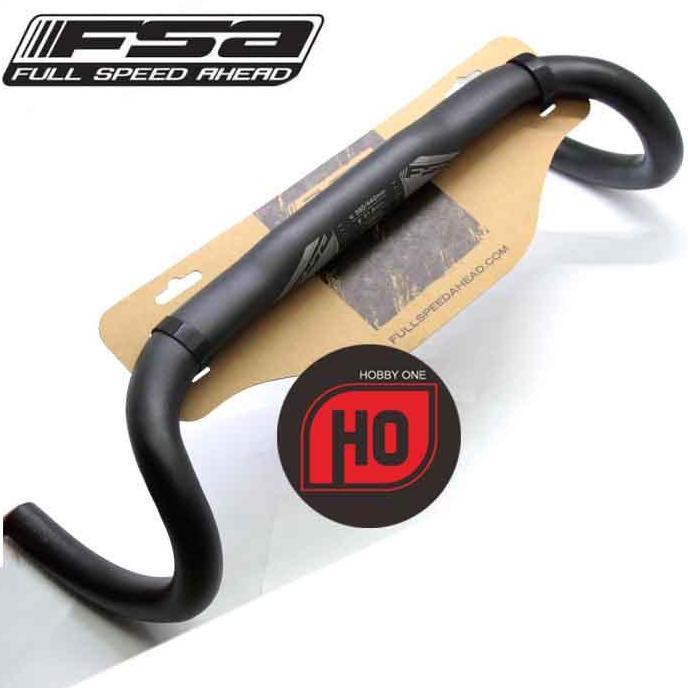 FSA ADVENTURE COMPACT ALLOY BLACK DARK GREY Gravel Cyclocross Handlebar Dropbar