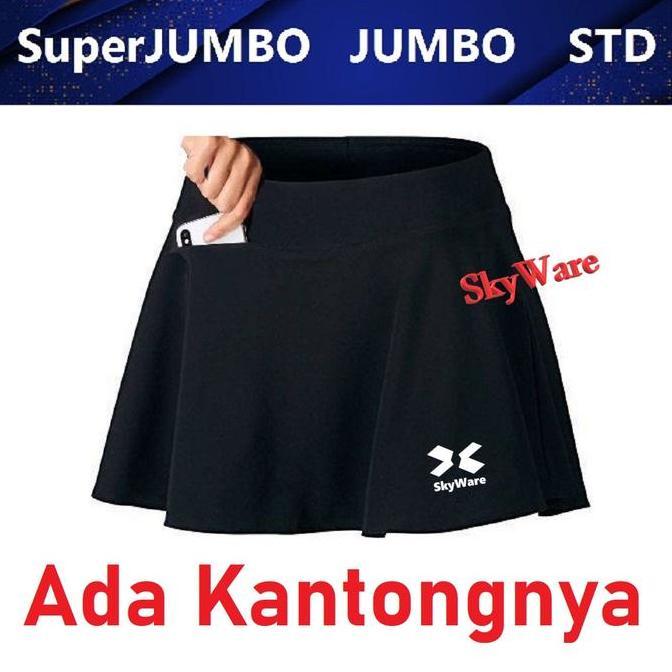Mantapbetul- Rok Penutup Celana Ketat (Legging) Mini Skirt Casual Olahraga Lari Senam Tennis Zumba B