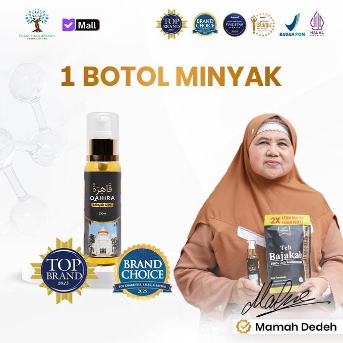 Point- Minyak Balur Qahira Bajakah-Minyak Pijat-Linu, Pegal-Pegal, Lipoma, Tiroid