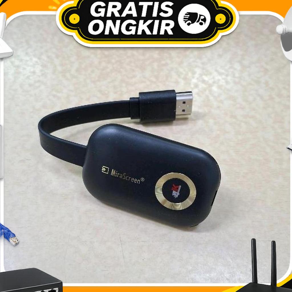 Mirascreen G9 Plus 5G+2.4G Wireless Display Dongle Hdmi Mirroring Cast Smart View