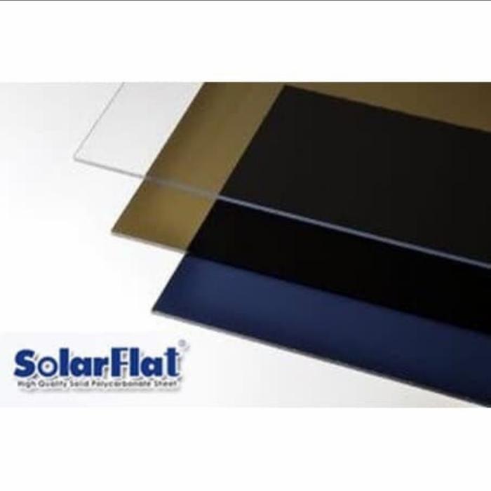 ATAP KANOPI POLYCARBONATE SOLARFLAT DH IMPRALON 1.2MM ORIGINAL DAN TERPERCAYA