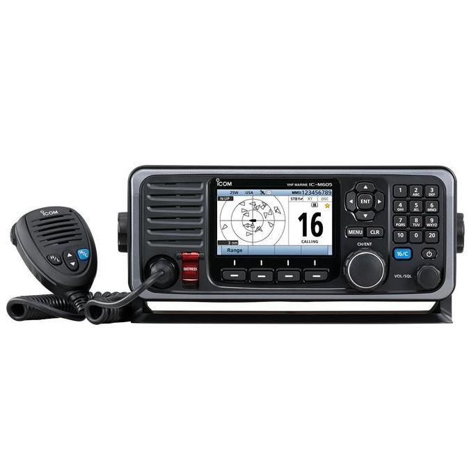 Sale Icom Ic-M605 Vhf Rig Marine Kapal Ori Baru Radio Transceiver Icm605