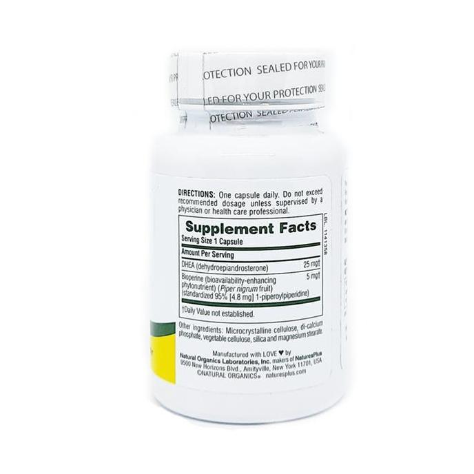 Happyfit- Natures Nature'S Plus Dhea 25 With Bioperine (60) | Anti Penuaan