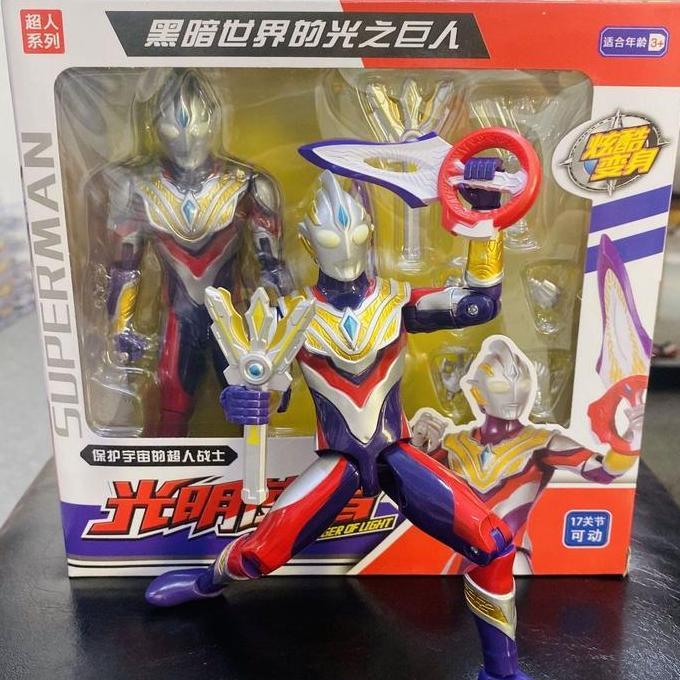 Radejarrr - Ultraman Trigger Multi Shf Ultra Action Figure Ultraman Delta Guts Spark Circle Arms