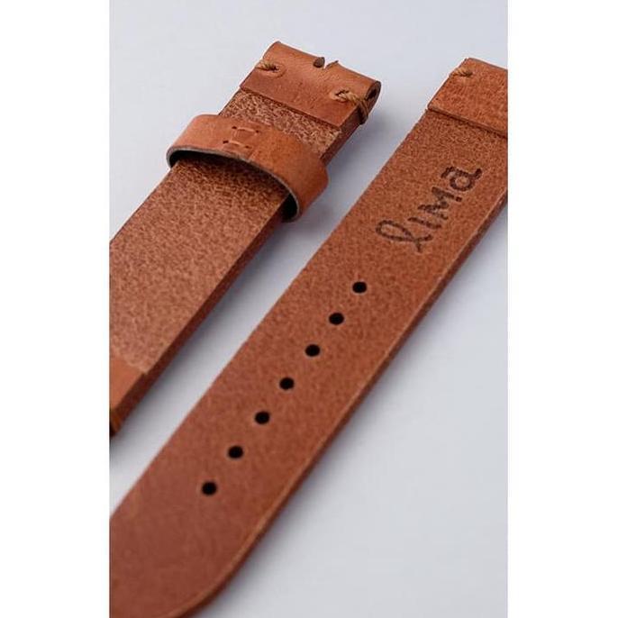 Strap Kulit Jam Tangan Lima Watch 2Pc Camel 20mm