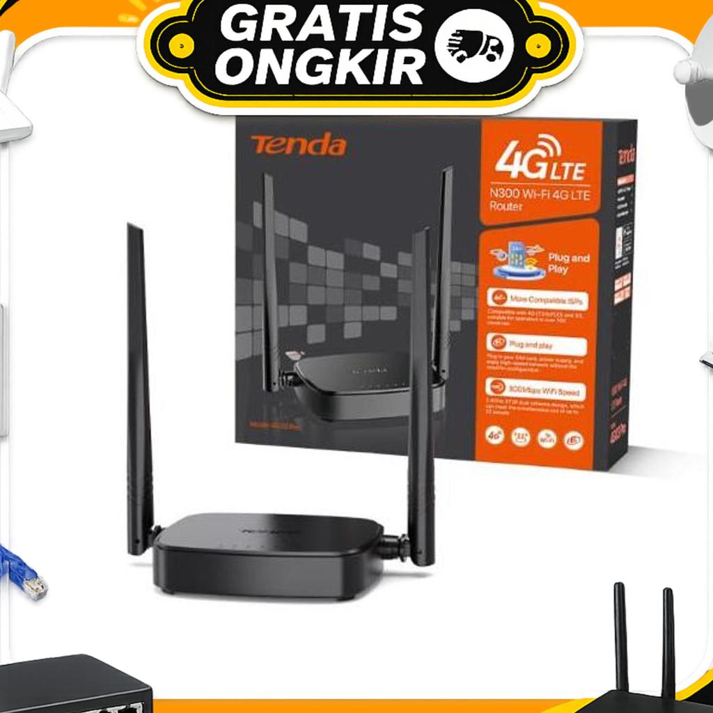 Tenda 4G05 N300 Modem Router Wi-Fi 4G Lte