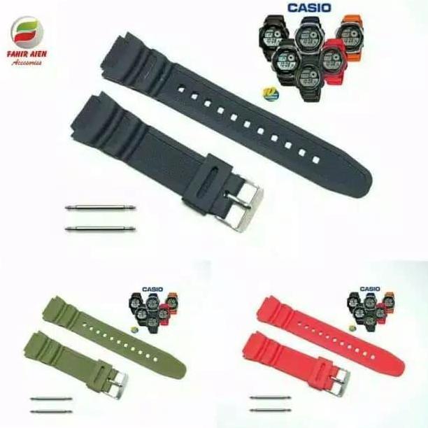 Tali jam tangan Casio G-Shock ws200h ws210 Strap Casio w-s200 w-s210
