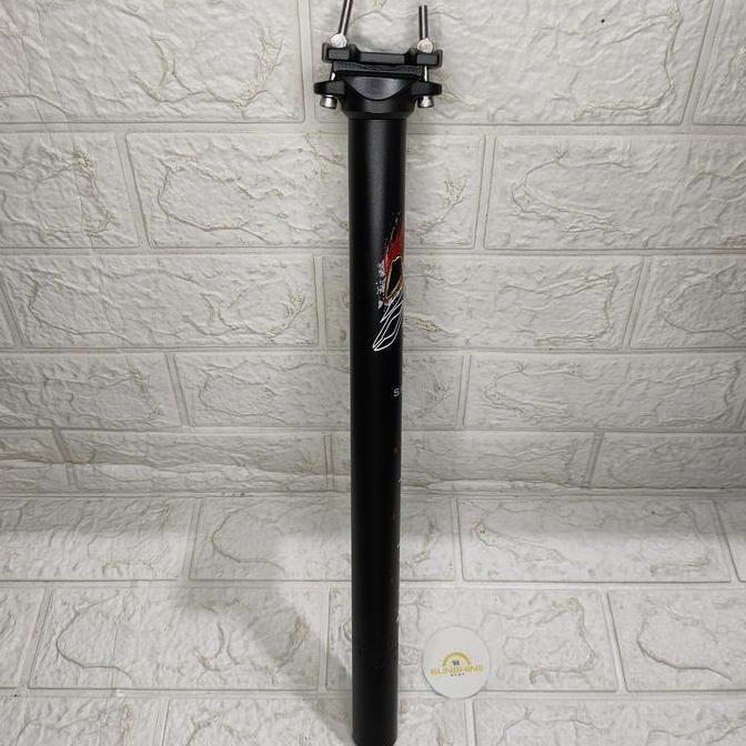 Seatpost 28.6 OXO Alloy Tiang Cagak Sadel Diameter 28.6mm Panjang 400mm Sepeda MTB Roadbike Seli Lip