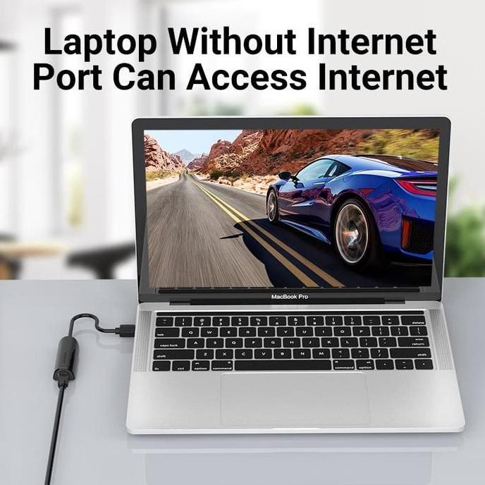 Vention USB to LAN Rj45 Ethernet Adapter High Speed For Mac Windows