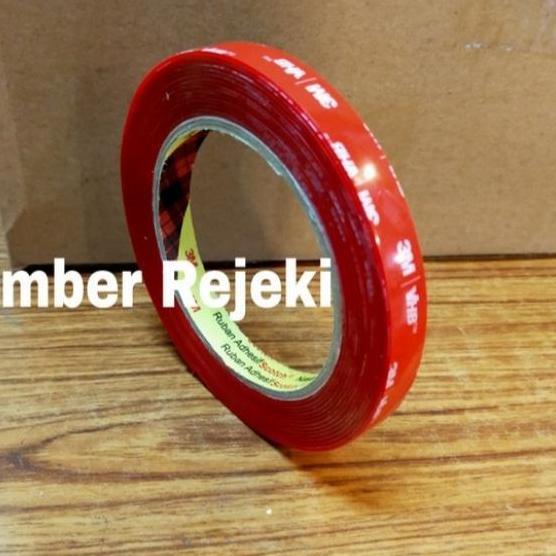 Double Tape 3m 4910 Clear Ukuran 10mmx4,5M Tape Bening VHB 4910