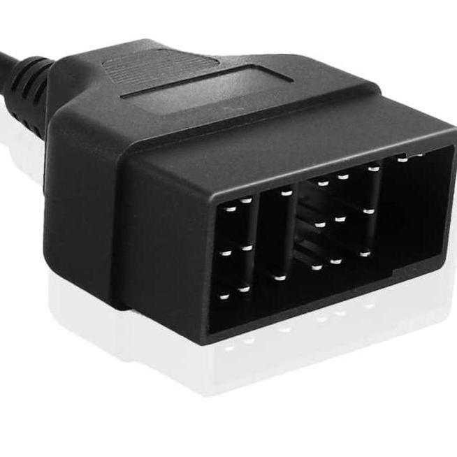 Toyota 22 Pin to 16 Pin Kabel Adapter Converter Connector OBD 2 Cable Scanner Diagnostic ECU Mobil O
