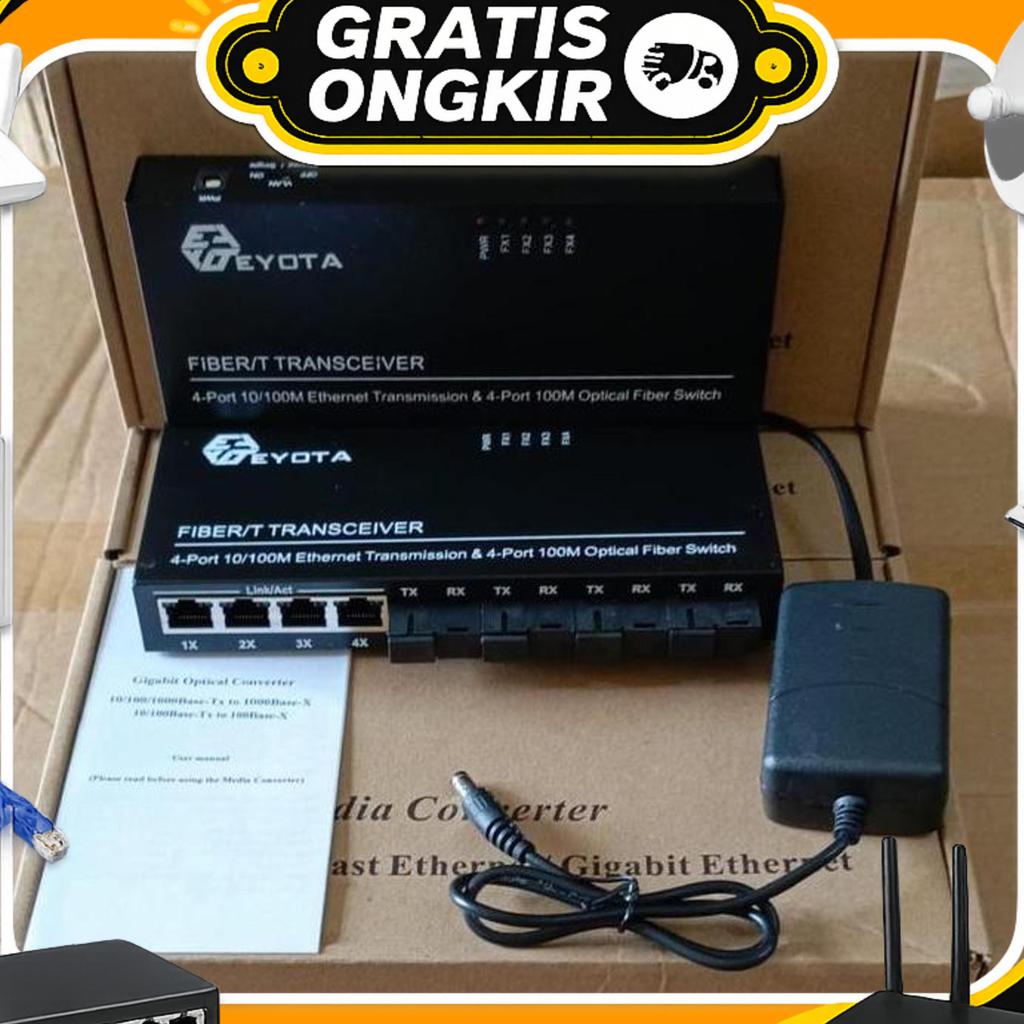 Media Converter Fo Eyota Fiber Optik Fiber Transceiver