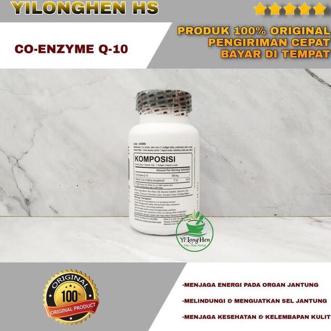 Treelains Co-Enzyme Q-10 100 mg Isi 30 Softgel Vitamin Coenzyme Q10