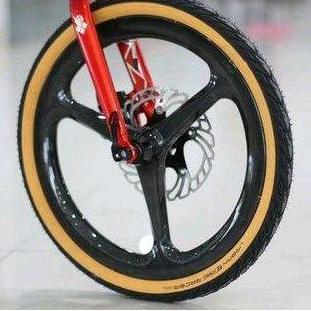 LUCE 451 CR02D CARBON Disc Brake Wheelset Sepeda Lipat Seli Folding Bike