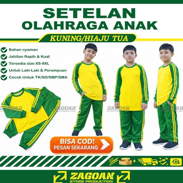 NEW ARRIVAL SETELAN OLAHRAGA ANAK SEKOLAH TRAINING TK SD SMP SMA | BAJU OLAHRAGA ANAK MURAH ADEM KUN