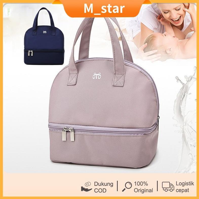 tas bayi multifungsi kecil/Cooler Bag ASI/diapers bag/Tas Penyimpanan ASI tahan air