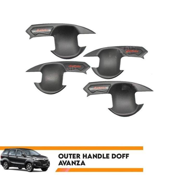 byunday - Mangkok Pintu Avanza 2017- 2021 Outer Handle Car Karbon Diskon
