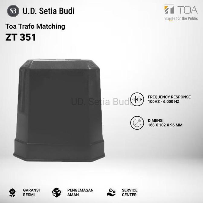 Termurah Toa Matching Trafo Zt-351 / Zt 351