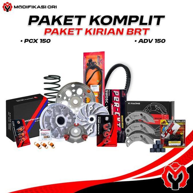 K97 - PAKET BRT PCX 150 - ADV 150 - AKSELERASI UPGRADE CVT Tenaga maic Honda mangkok Kartel PCX - Va
