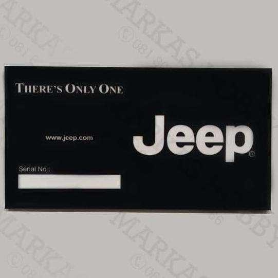 STIKER JIP THERE'S ONLY ONE BARE TEMPEL DALAM READY