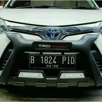 TANDUK BUMPER GUARD DEPAN TANDUK DEPAN MOBIL SIGRA / CALYA MEREK SR SUNRISE MODEL LUXURY X FORSALE